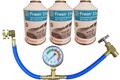 R-134a Refrigerant – 3-Pack (12oz Self-Sealing Cans), MVAC Use